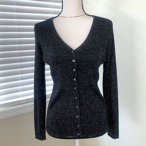 Sophisticate Petite Silk Sparkle Sweater